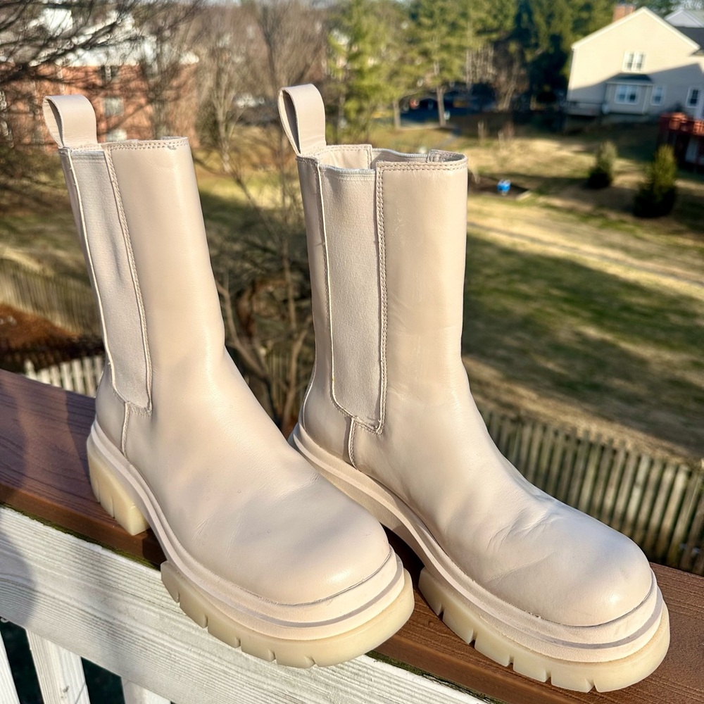 Women's Ash Storm platform Chelsea Boots